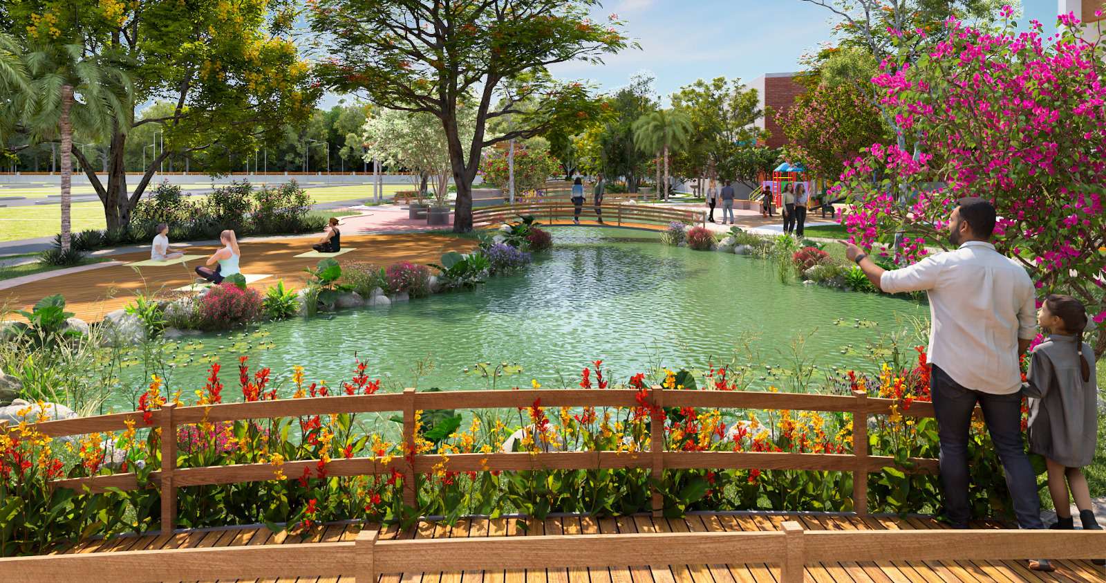 Clubhouse concept render